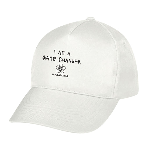 I Am a Game Changer Cap - White